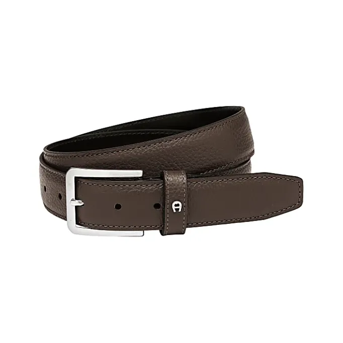 Aigner Belts-Fashionable Luca Belt 3.5 cm ebony