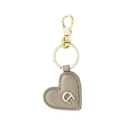 Aigner Keychains & Key Cases-Heart Keychain alpaca beige