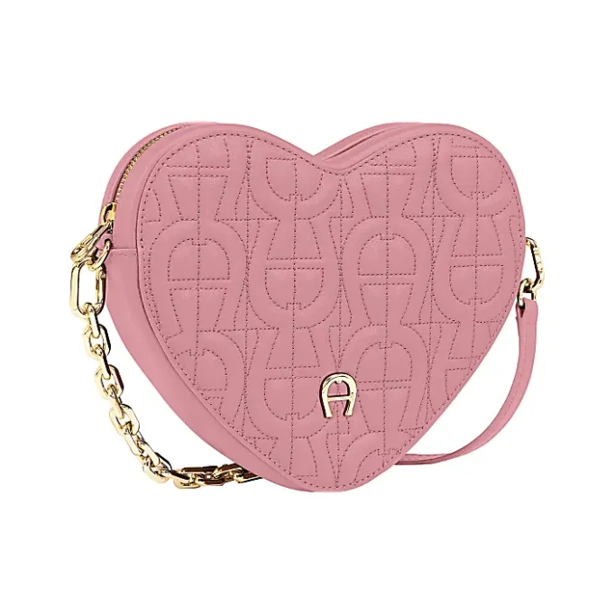 Aigner Bags-Heart Pouch Morning Rose