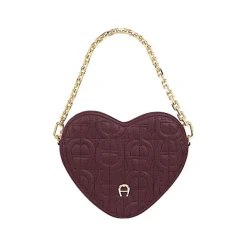 Aigner Bags-Heart Pouch port red