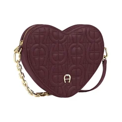 Aigner Bags-Heart Pouch port red