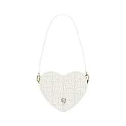Aigner Bags-Heart Pouch cotton white
