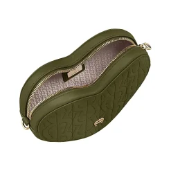 Aigner Bags-Heart Pouch dark olive
