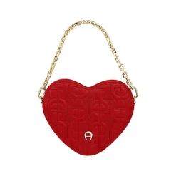 Aigner Bags-Heart Pouch lipstick red