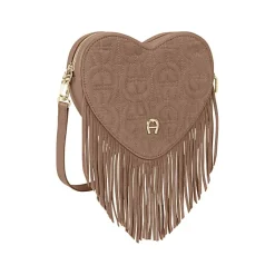 Aigner Bags-Heart Pouch Frangia