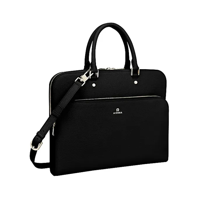 Aigner Bags-Ivy Business Bag L black
