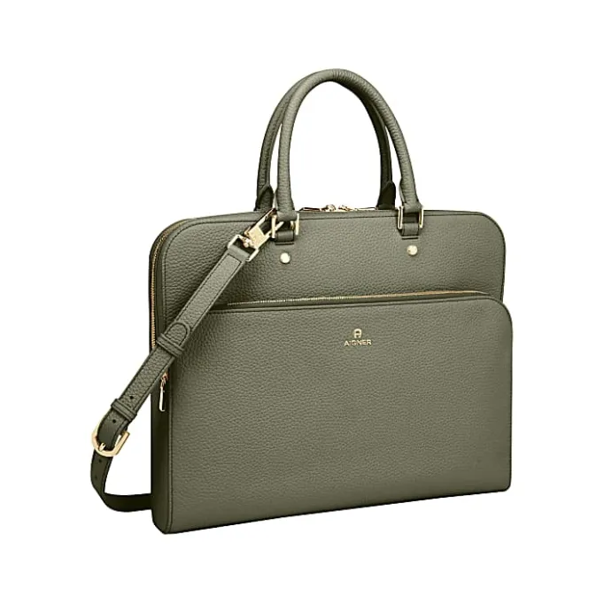 Aigner Bags-Ivy Business Bag L moss green