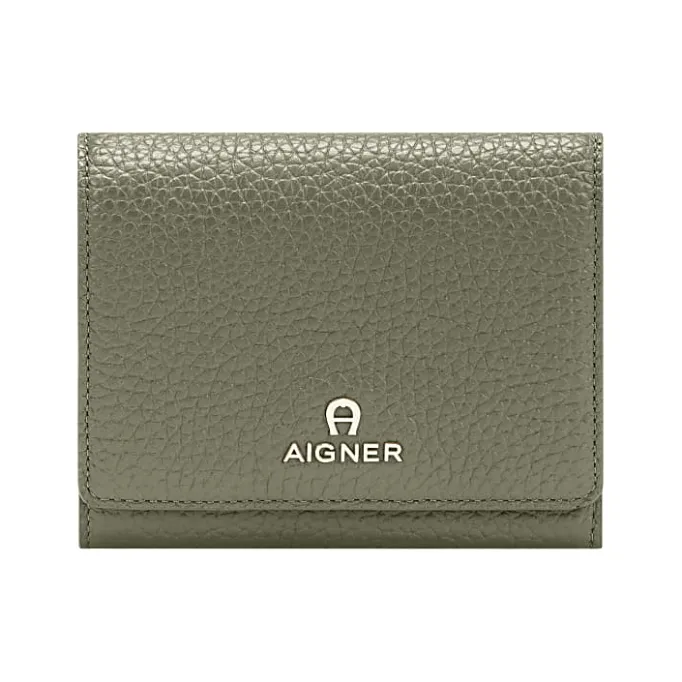 Aigner Wallets-IVY combination wallet moss green