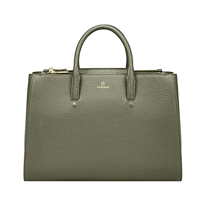 Aigner Bags-Ivy handbag L moss green