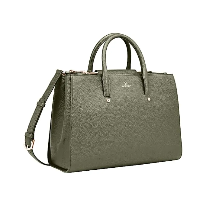 Aigner Bags-Ivy handbag L moss green
