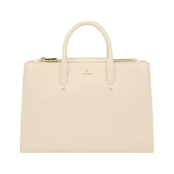 Aigner Bags-Ivy handbag L macadamia white