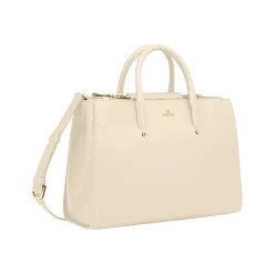 Aigner Bags-Ivy handbag L macadamia white