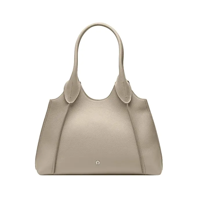 Aigner Bags-Kayla hobo bag L alpaca beige