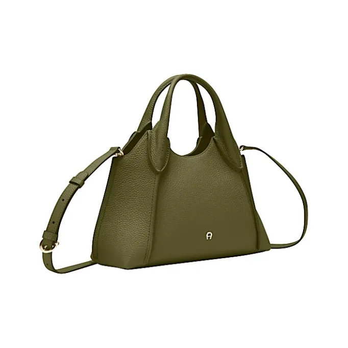 Aigner Bags-Kayla hobo bag M dark olive