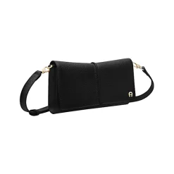 Aigner Leather Accessories-Kayla Wallet on Strap black