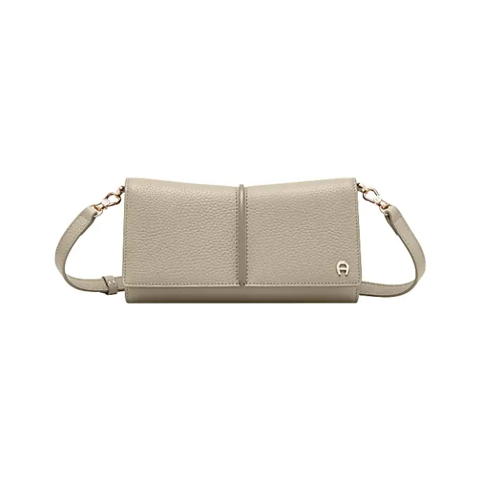 Aigner Leather Accessories-Kayla Wallet on Strap alpaca beige