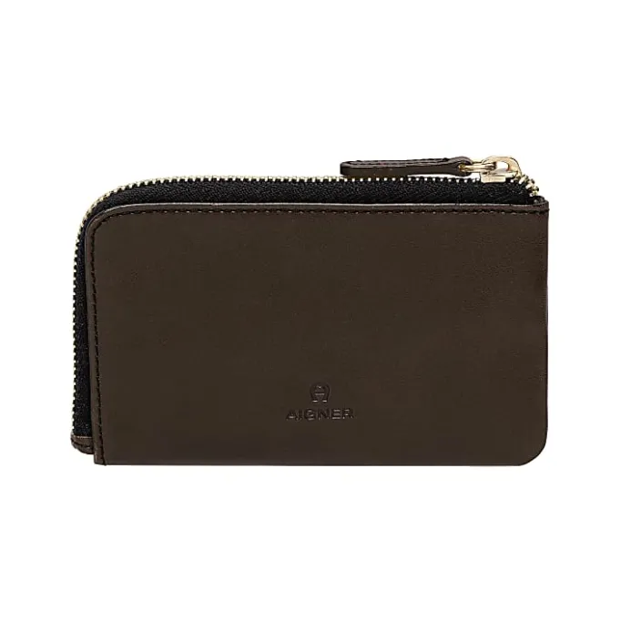 Aigner Keychains & Key Cases-KEY CASE ebony