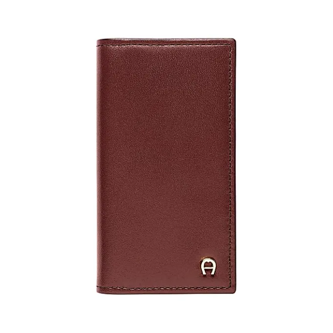 Aigner Keychains & Key Cases-KEY CASE antic red