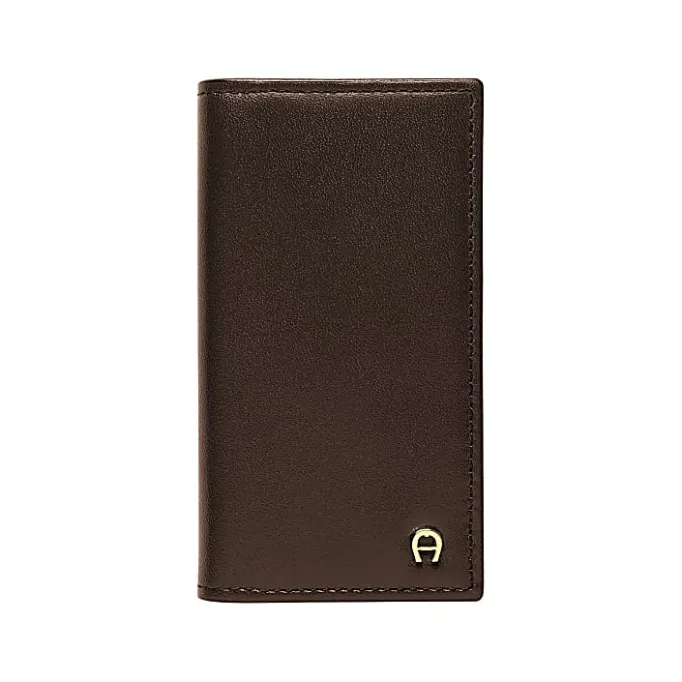 Aigner Keychains & Key Cases-KEY CASE ebony
