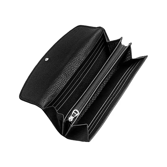 Aigner Wallets-Leather Banknote & Card Case black