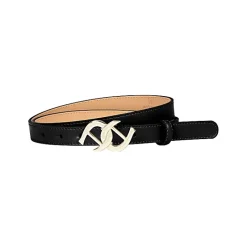 Aigner Belts-Logo belt 2 cm black