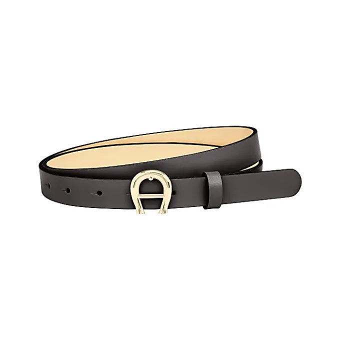 Aigner Belts-Logo Belt 2 cm acacia brown
