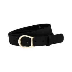 Aigner Belts-Logo Belt 3 cm black