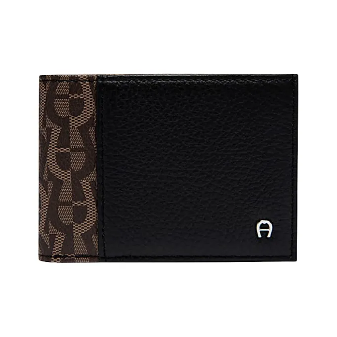 Aigner Wallets-Logo bill and card case fango