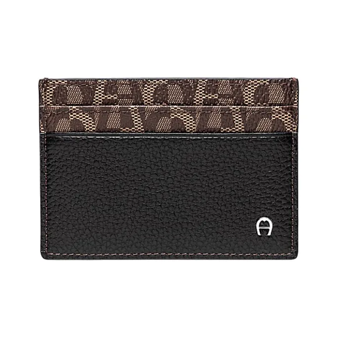 Aigner Wallets-Logo Card Case fango