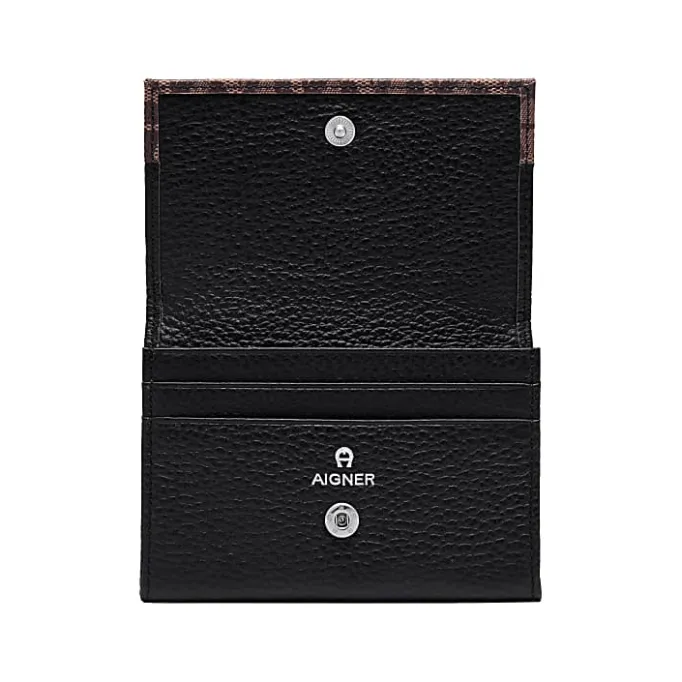 Aigner Wallets-Logo Card Case fango