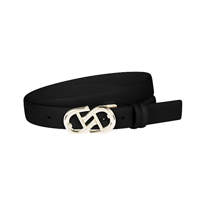 Aigner Belts-Logo Gürtel 3 cm, Freesize & Reversible black