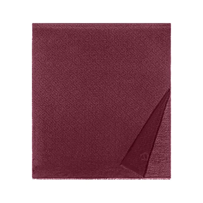 Aigner Foulards-LOGO Stola M burgundy