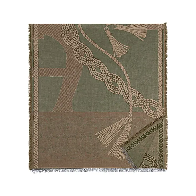 Aigner Foulards-LOGO Stola M moss green
