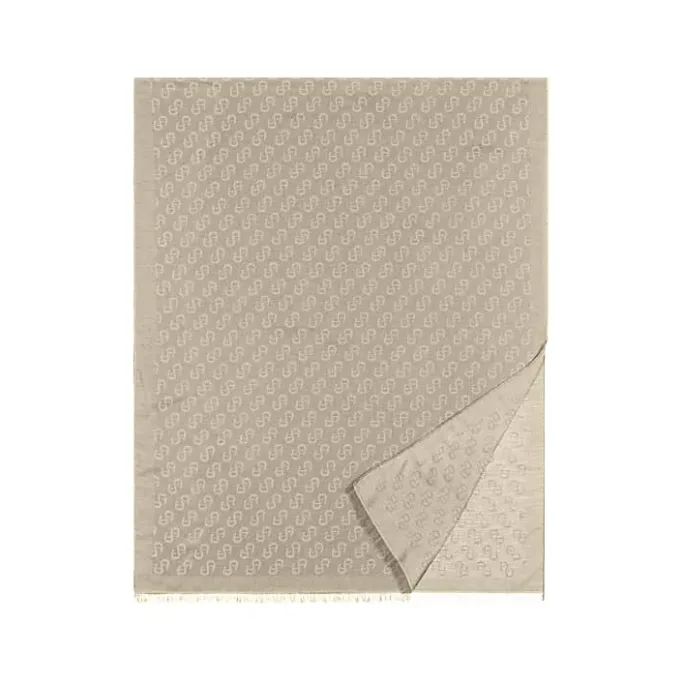 Aigner Foulards-Logo Stole alpaca beige
