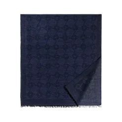 Aigner Foulards-Logo stole cosmic blue