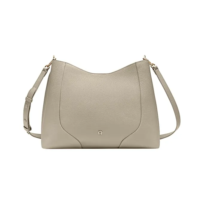 Aigner Bags-Mara hobo bag L alpaca beige