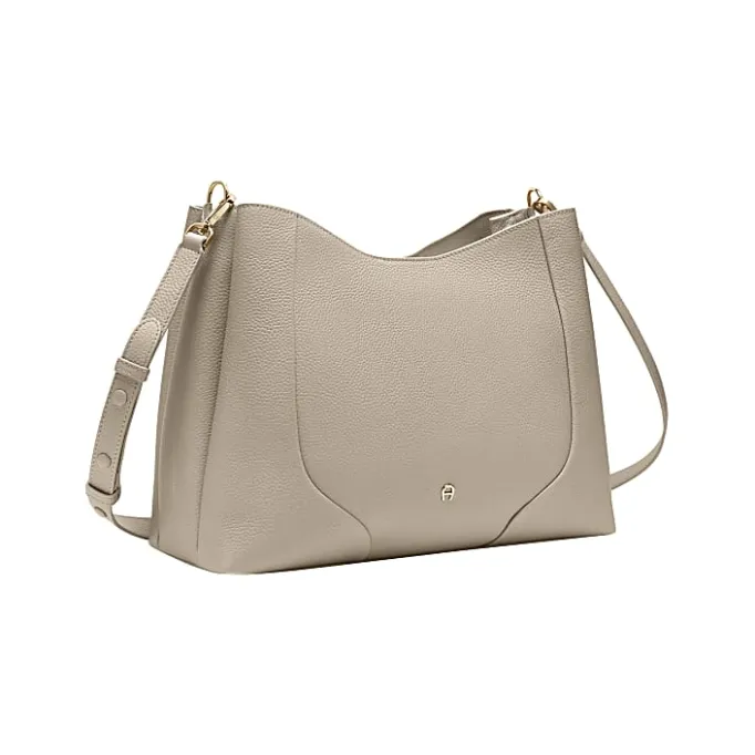 Aigner Bags-Mara hobo bag L alpaca beige