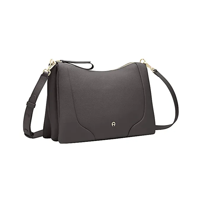 Aigner Bags-Mara hobo bag M acacia brown