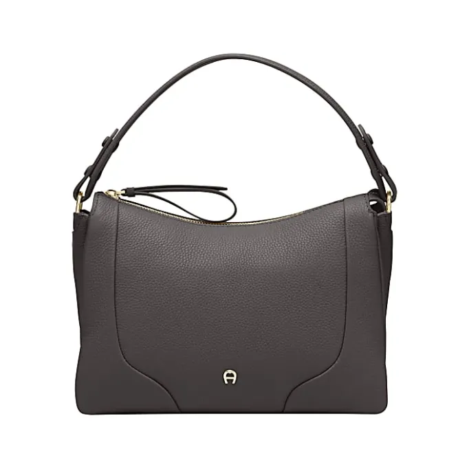 Aigner Bags-Mara hobo bag S acacia brown