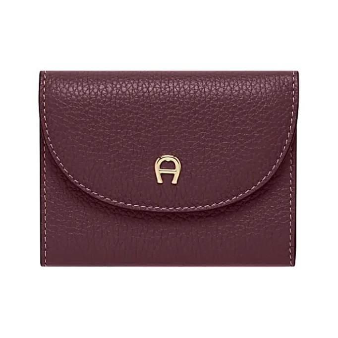 Aigner Wallets-Miranda card case port red