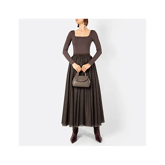 Aigner Bags-Miranda mini bag XS acacia brown