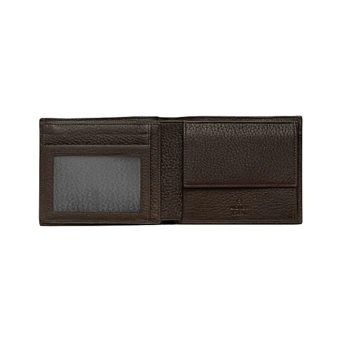 Aigner Wallets-NORTHERN LIGHTS COMBINATION WALLET ebony