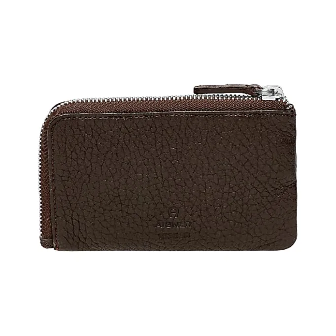 Aigner Keychains & Key Cases-NORTHERN LIGHTS KEY CASE ebony