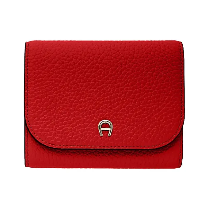 Aigner Wallets-Pura combination wallet lipstick red