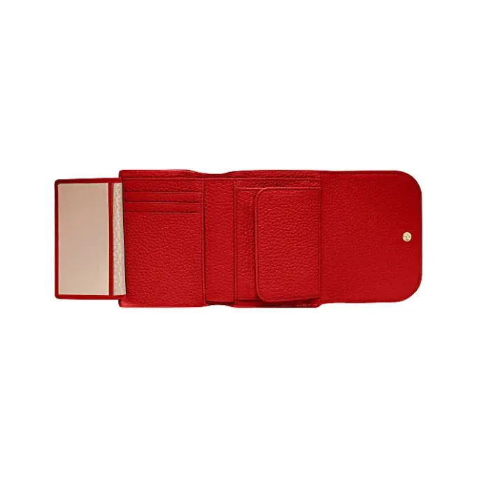 Aigner Wallets-Pura combination wallet lipstick red