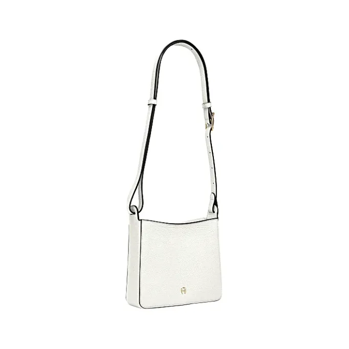 Aigner Bags-Pura hobo bag S cotton white