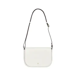Aigner Bags-Pura shoulder bag M cotton white