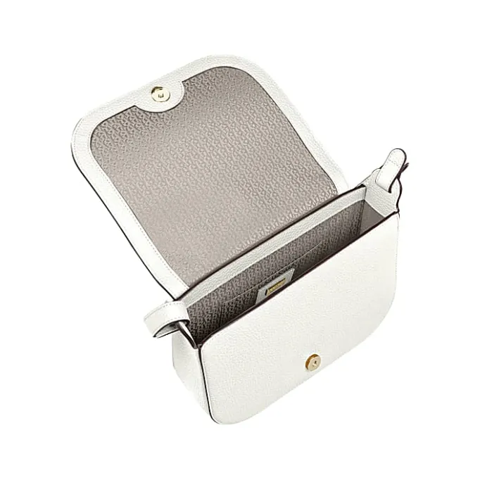 Aigner Bags-Pura shoulder bag M cotton white