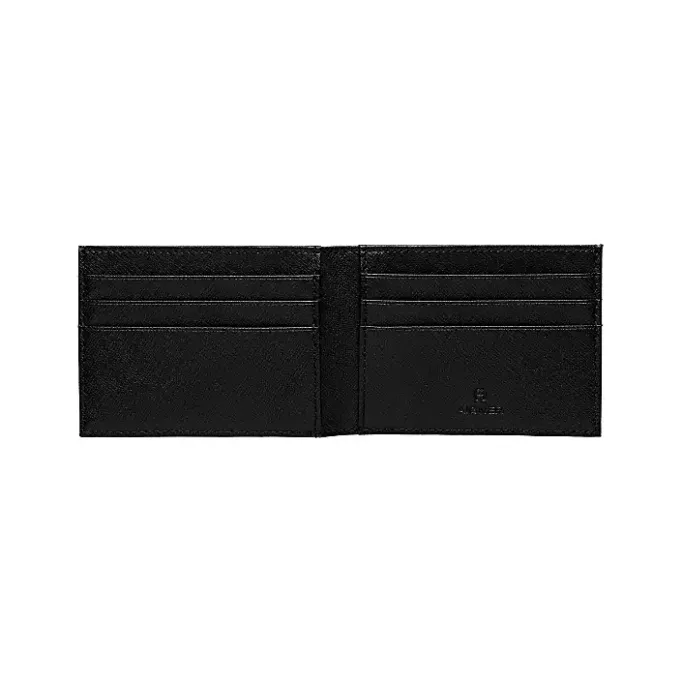 Aigner Wallets-Saffiano Wallet black