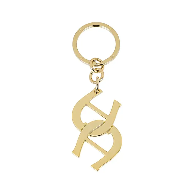 Aigner Keychains & Key Cases-Schlüsselanhänger Double A-Logo